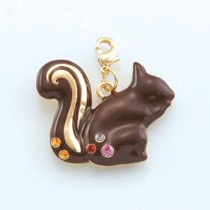 [33-140] Clover - Squirrel Pendant