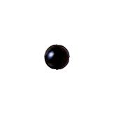 [H220- 640-1] 鈕扣式黑圓眼 4mm