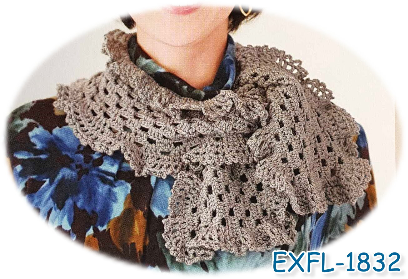 [EXFL-1832] 鉤織頸巾材料包