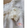 79-616 Clover 鉤織白色胸花