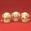 Hamanaka H301-495 鉤織三猿材料包