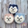 雪撬犬三兄弟菜瓜布材料包
