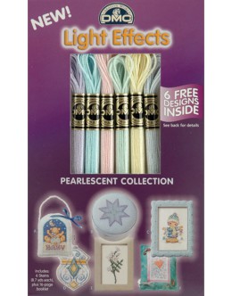 DMC Light Effects Pearlescent Collection Metallic Floss (Pack of 6)