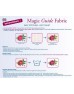 DMC 18 ct Magic Guide Aida Fabric (白)