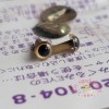 Hamanaka H220-104-8 金色水晶眼 (4.5mm)