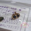 Hamanaka H220-106-8 金色水晶眼 (6mm)
