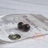 Hamanaka H220-107-2 棕色水晶眼 (7.5mm)