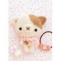 [H441-312] Hamanaka Felt Wool kit - Cat & Hair band