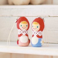 [H441-324] Hamanaka Felt Wool kit - Russian Dolls