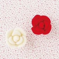 [H441-388] Hamanaka Felt Wool kit - Roses Brooch