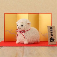 [H441-402] Hamanaka Felt Wool kit - Zodiac New Year Sheep