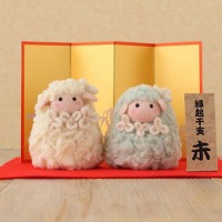 [H441-403] Hamanaka 羊毛氈材料包 - 春色新年羊