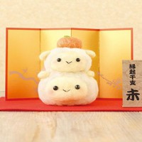 [H441-404] Hamanaka Felt Wool kit - LUCKY New Year Sheep