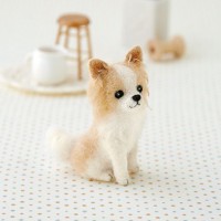 [H441-422] Hamanaka Felt Wool kit - Chihuahua