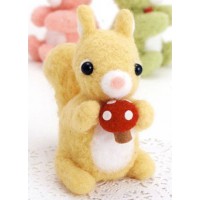 [MCD-1] Sunfelt Felt Wool kit - Candy Chipmunk