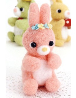  [MCD-3] Sunfelt 羊毛氈材料包 - Candy Rabbit