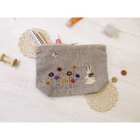  [YS-5] Sunfelt 羊毛氈材料包 - 刺繡小包包