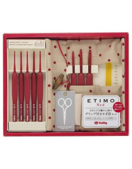 Tulip TED-001 Etimo Red 鉤針套裝