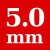5.0mm 