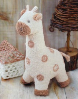 Hamanaka H434-518 Organic Cotton Series Giraffe Sewing Kit