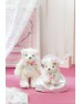 Panami TW-1 婚禮白熊手縫材料包(粉紅)