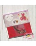 Sun Felt LB-4 閃粉不織布熊仔材料包 (紅色)