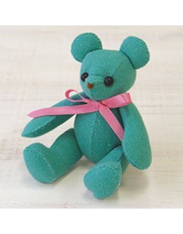 Sun Felt LB-8 Mint Green Lame Bear Felt Craft kit