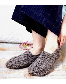 Crochet House Shoes Kit